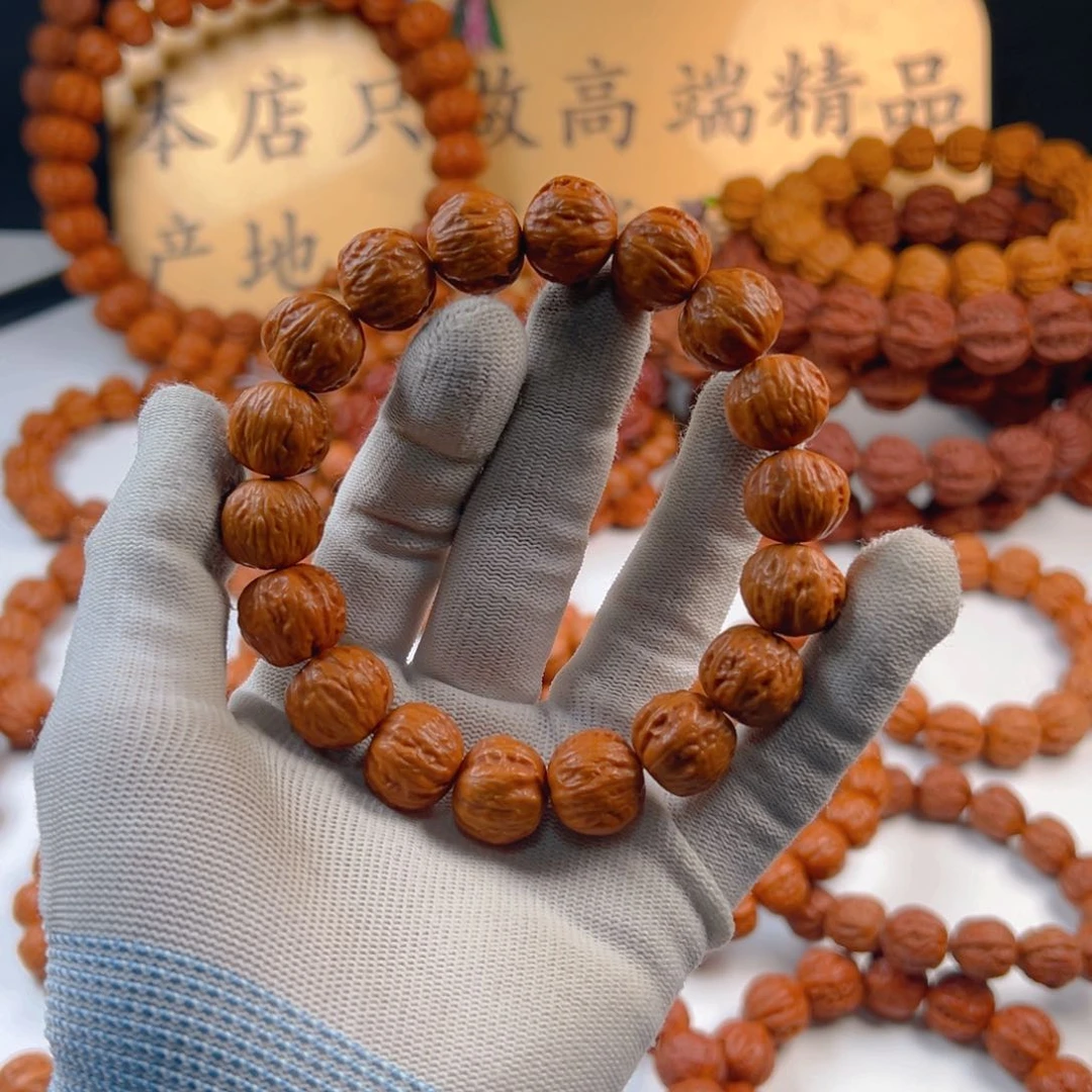 困***睡文玩核桃手串小核桃1