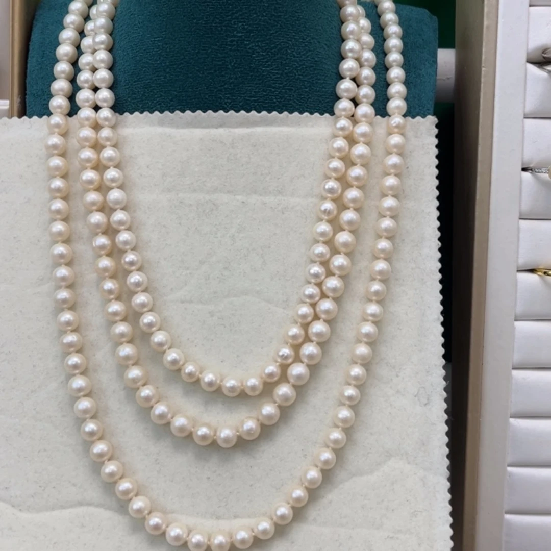 【闪购商品】淡水珍珠毛衣链未镶嵌