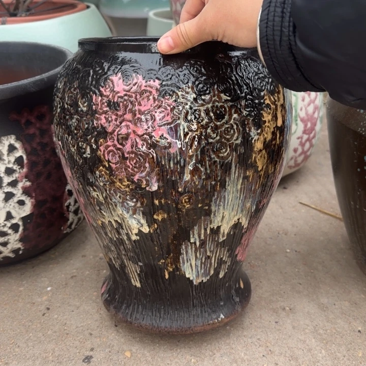 瑕疵花盆处理啦口20高27