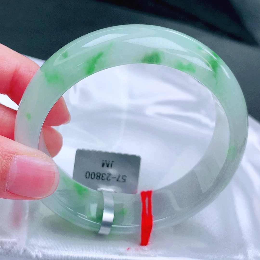 翡翠未镶嵌手镯缅甸天然a货翡翠手镯