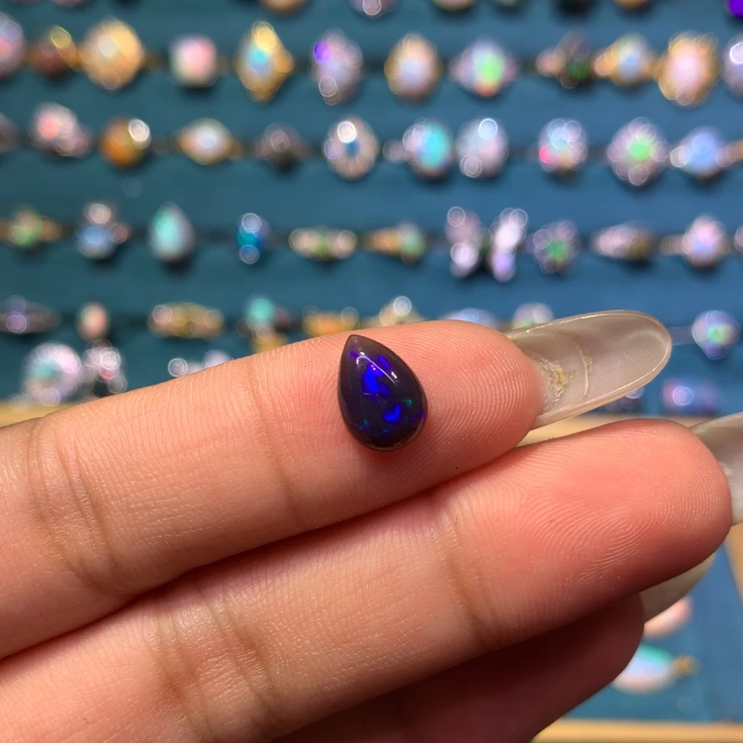 欧泊银S925镶嵌裸石定制