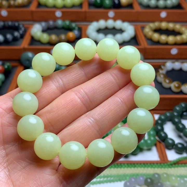 和田玉手串未镶嵌