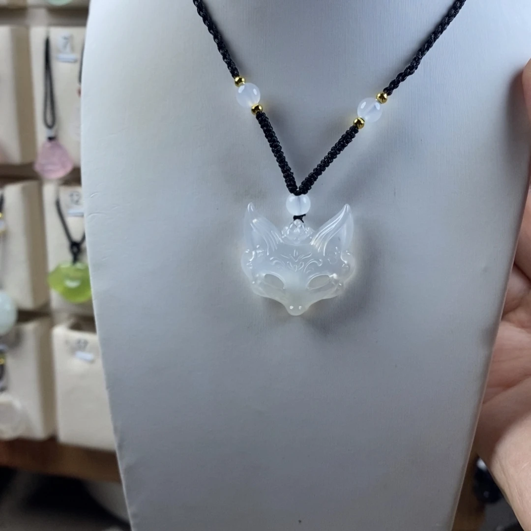 玛瑙/玉髓合金颈饰