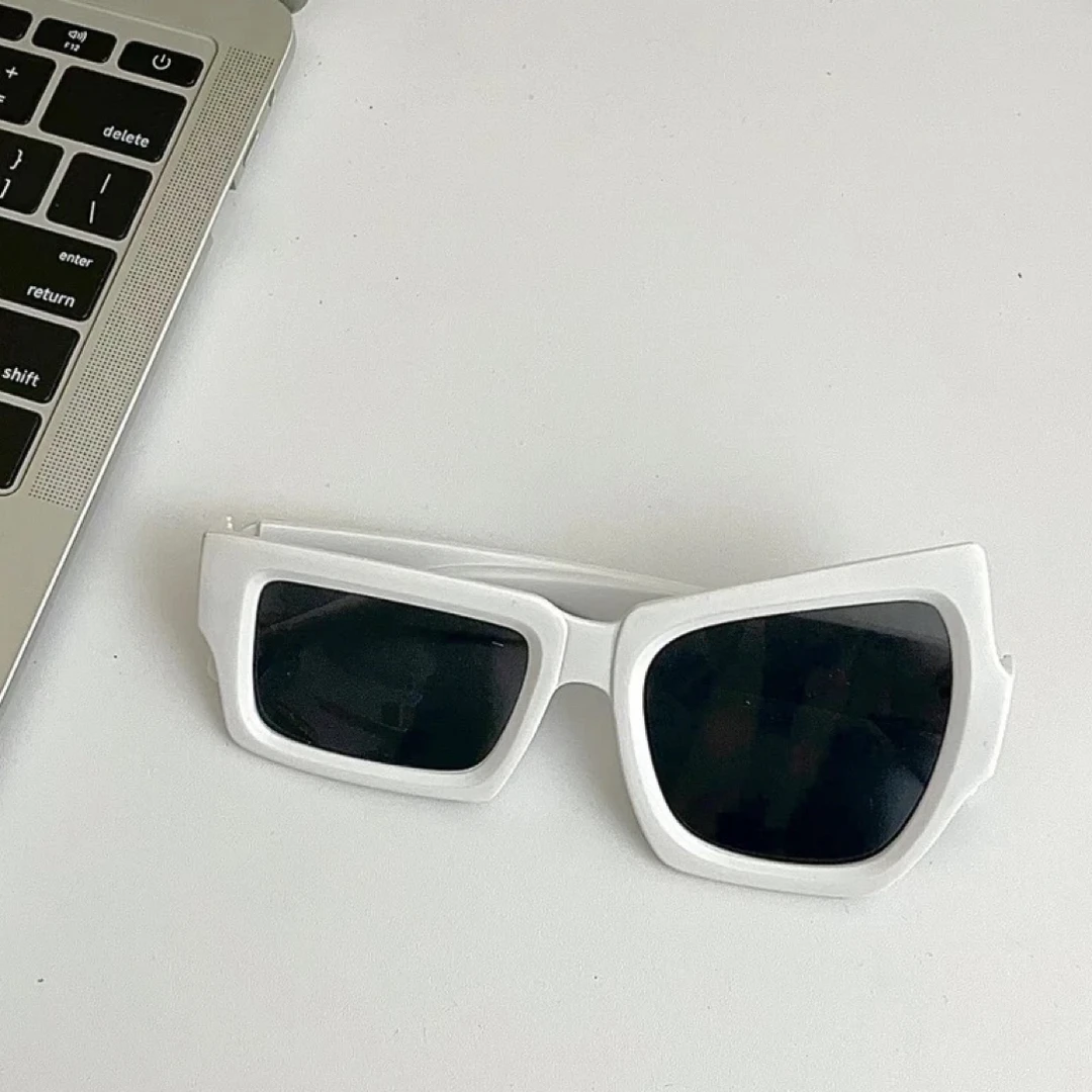 复古猫眼眼镜 v 豹头链链