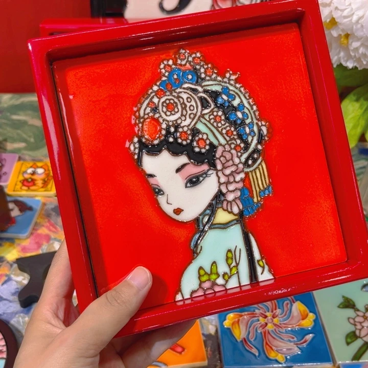 加大款瓷板画艺术作品