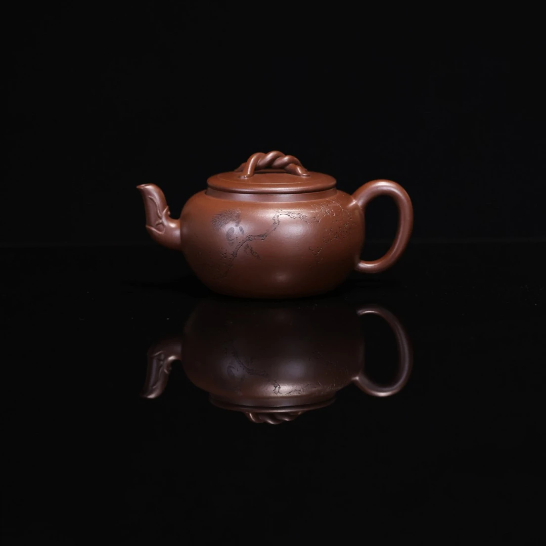 周文涛——龙嘴绞钮（紫泥）