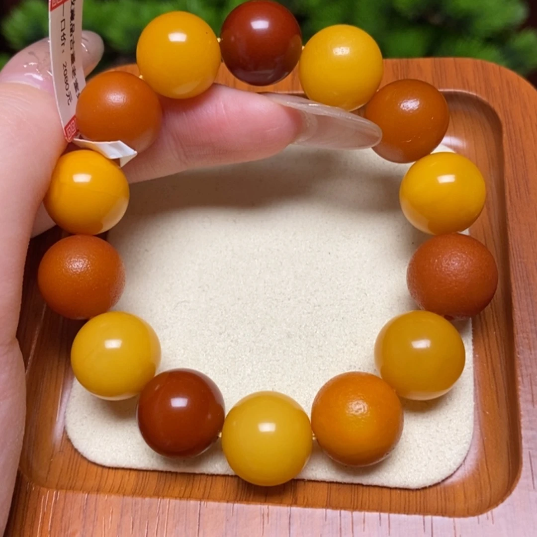 【闪购商品】手链蜜蜡未镶嵌手串