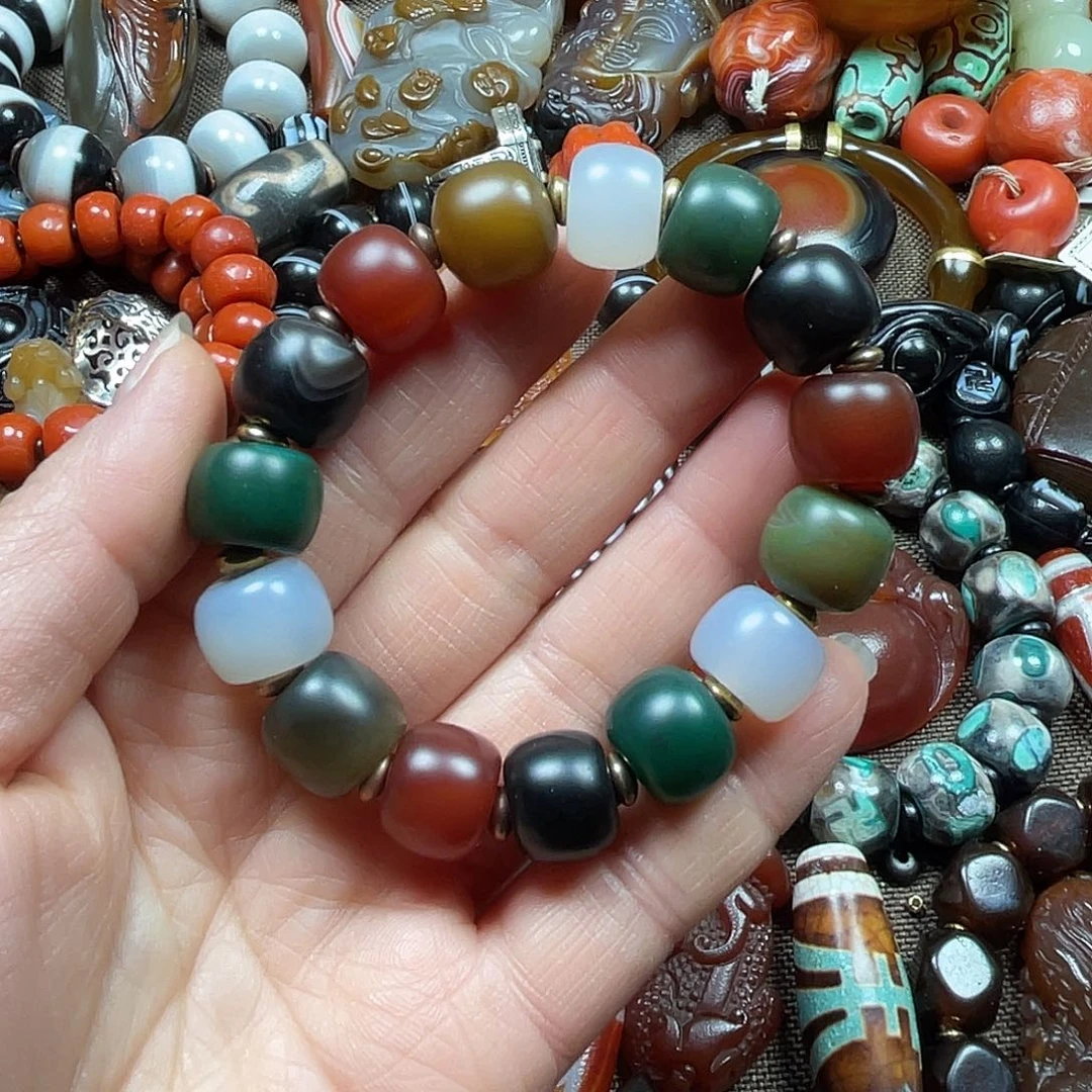 玛瑙/玉髓未镶嵌挂件