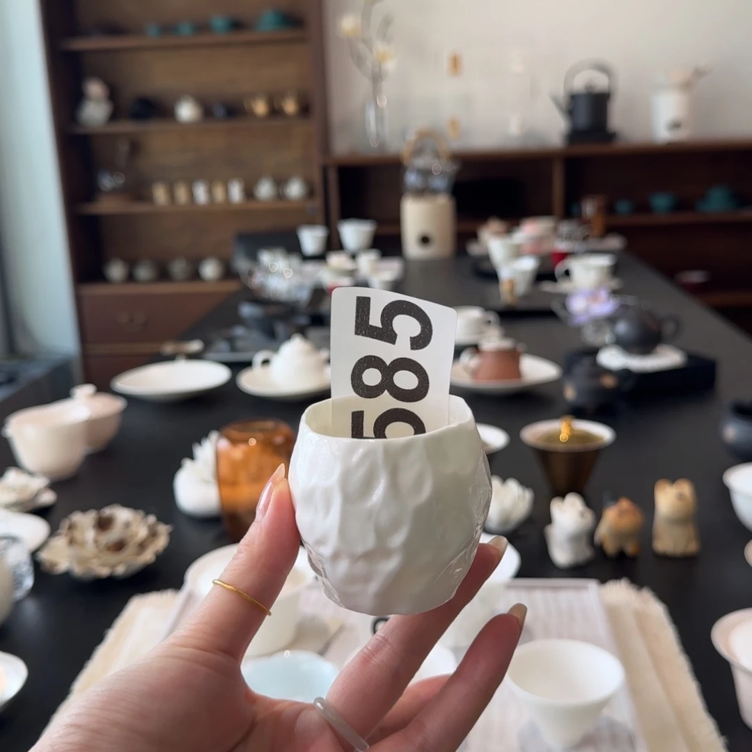 585纯手捏主人杯。