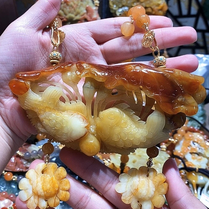 岫玉未镶嵌毛衣链