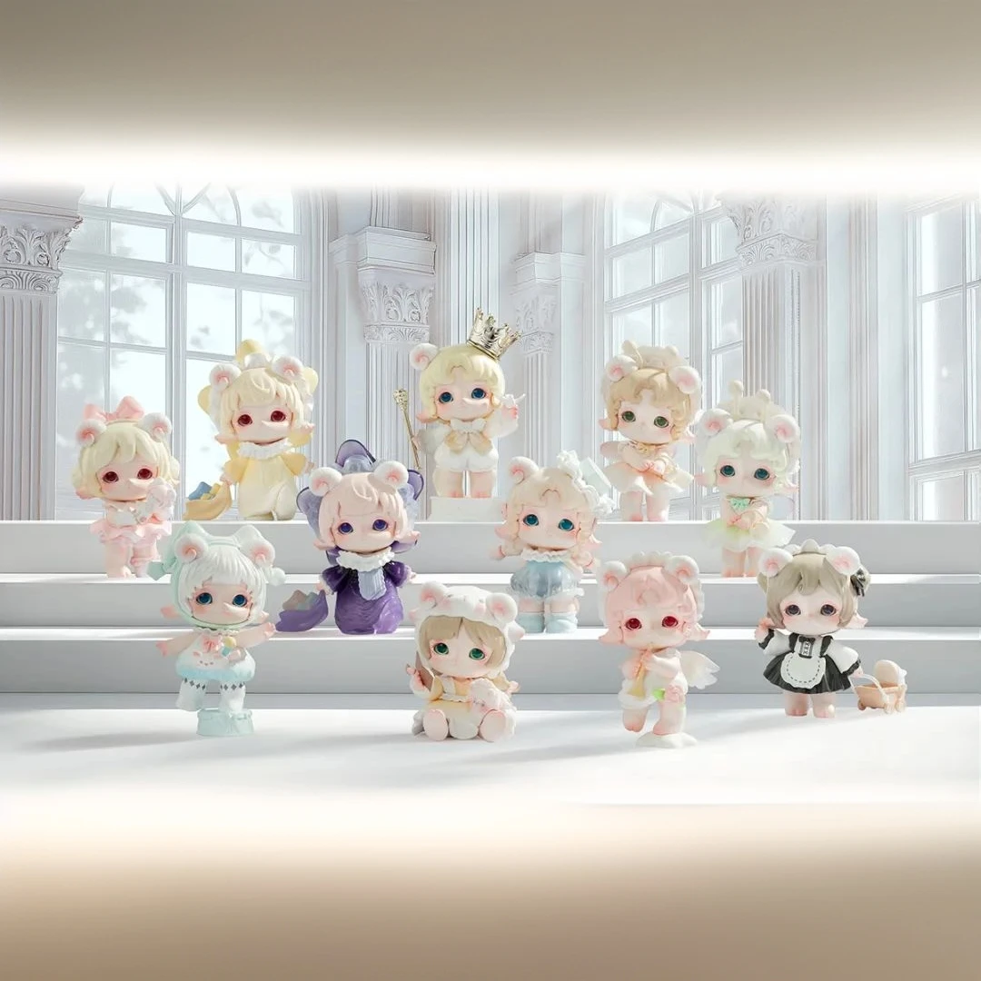 【拆盒拆袋】陪米卷一起逛玩具博物馆盲盒可爱潮流玩具公仔