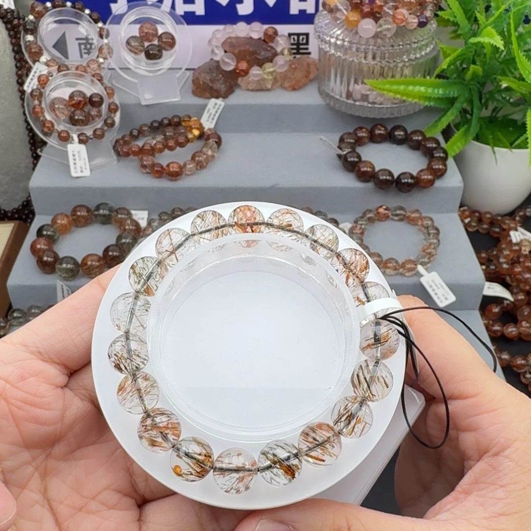 手链未镶嵌水晶黑金超七