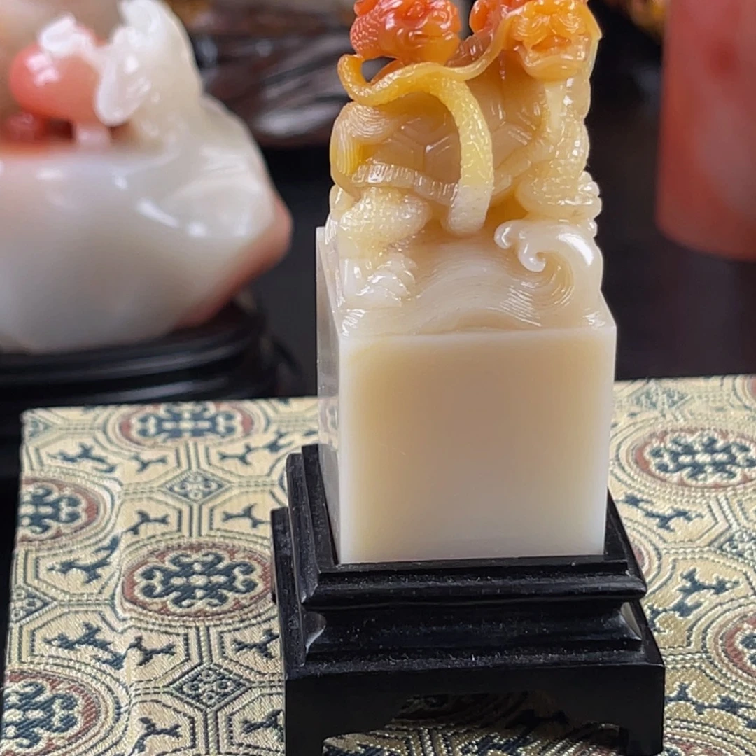 ****晨寿山石寿山石雕刻