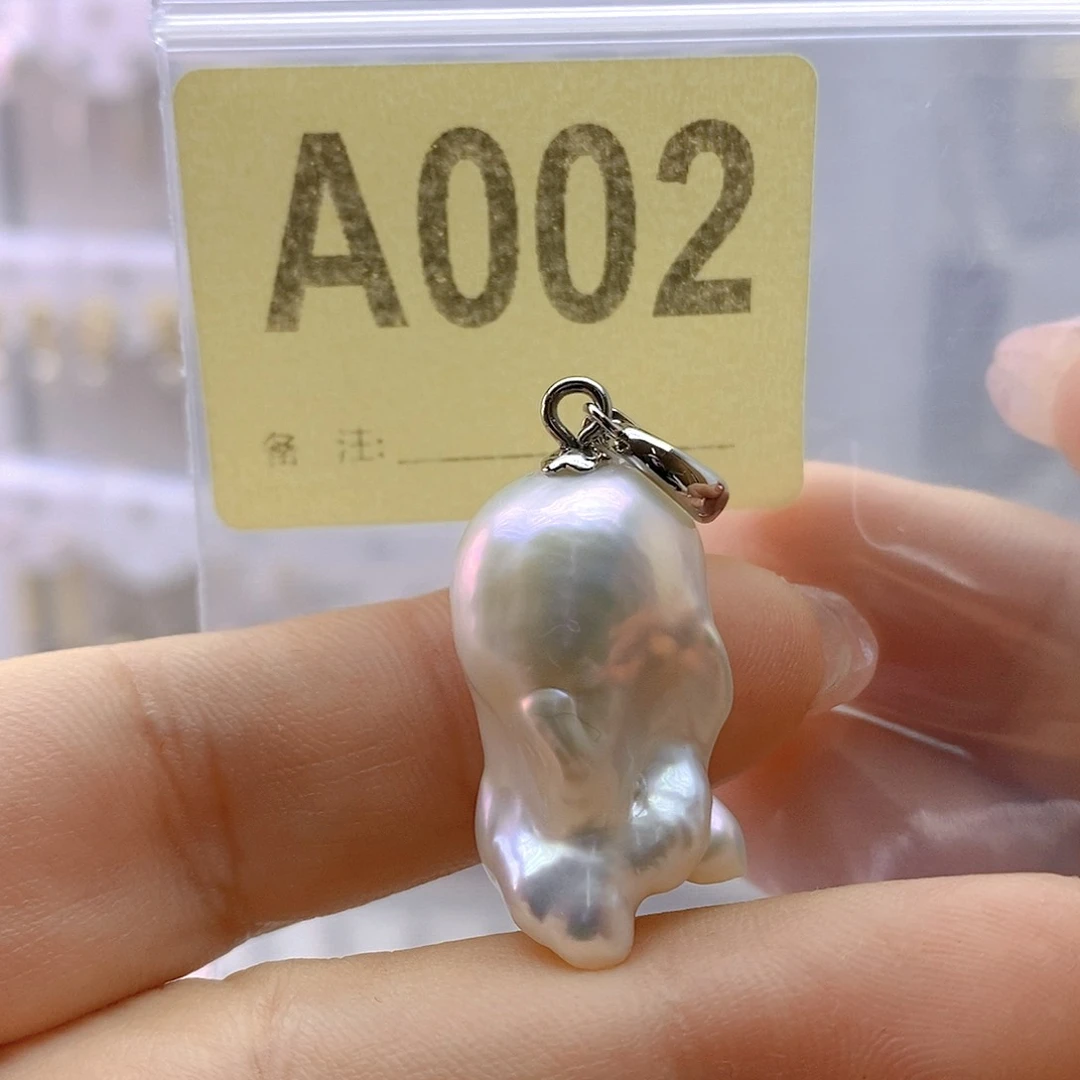 淡水珍珠颈饰银S925镶嵌