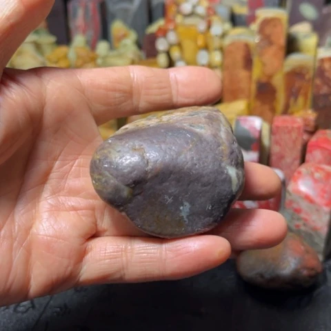 昌化鸡血石昌化石