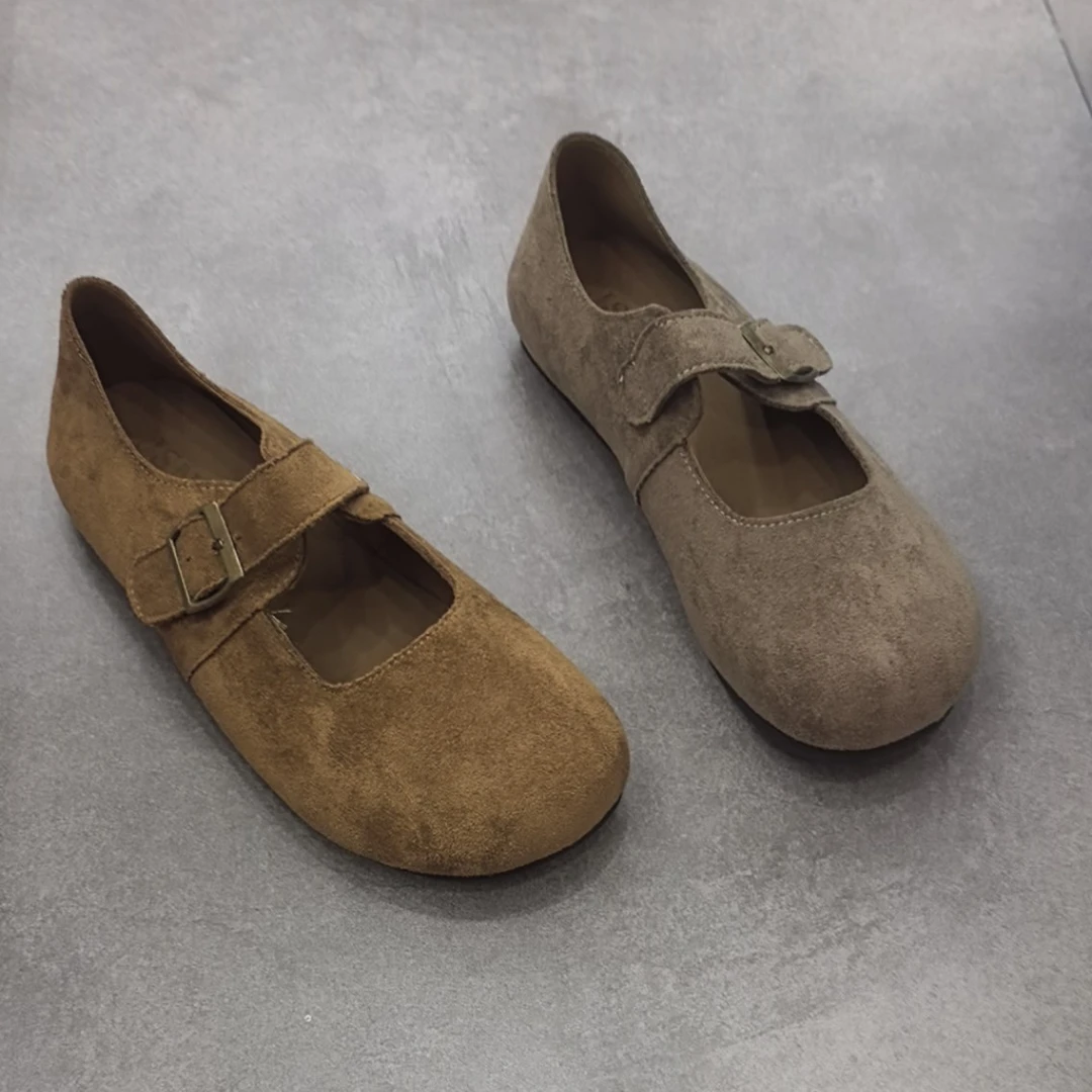 诗涵家 平底博肯休闲鞋081偏小