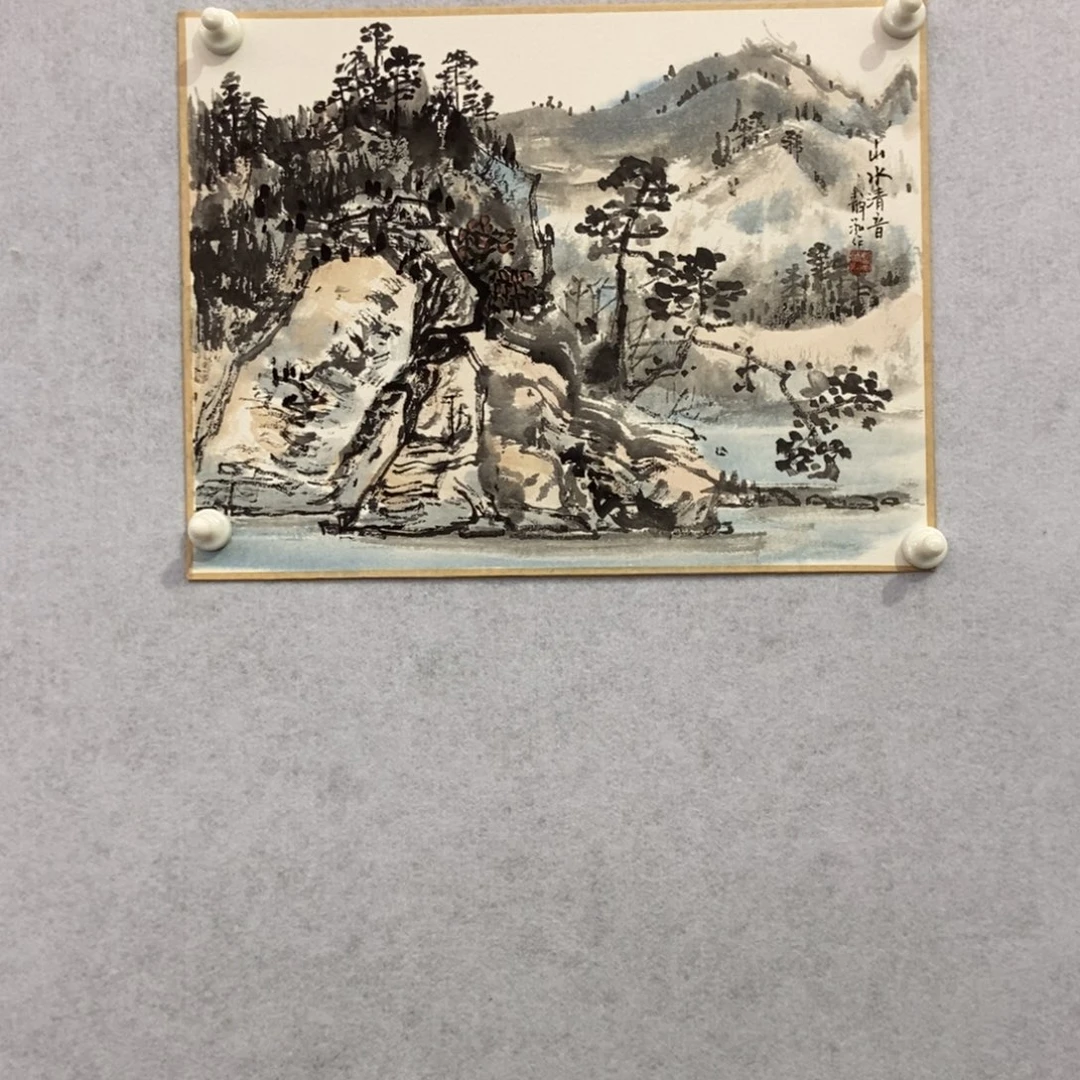 水***子国画墨鱼精品墨鱼精品