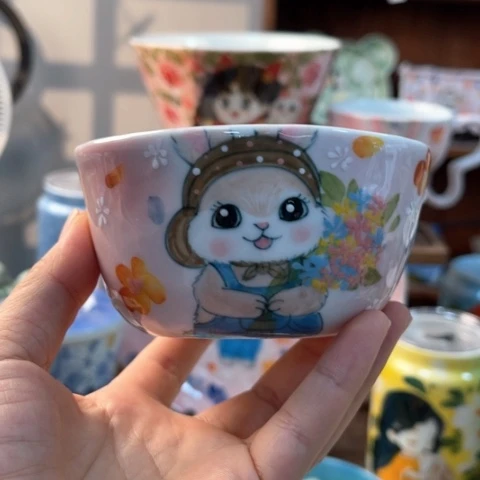 炉景德镇釉下手绘陶瓷