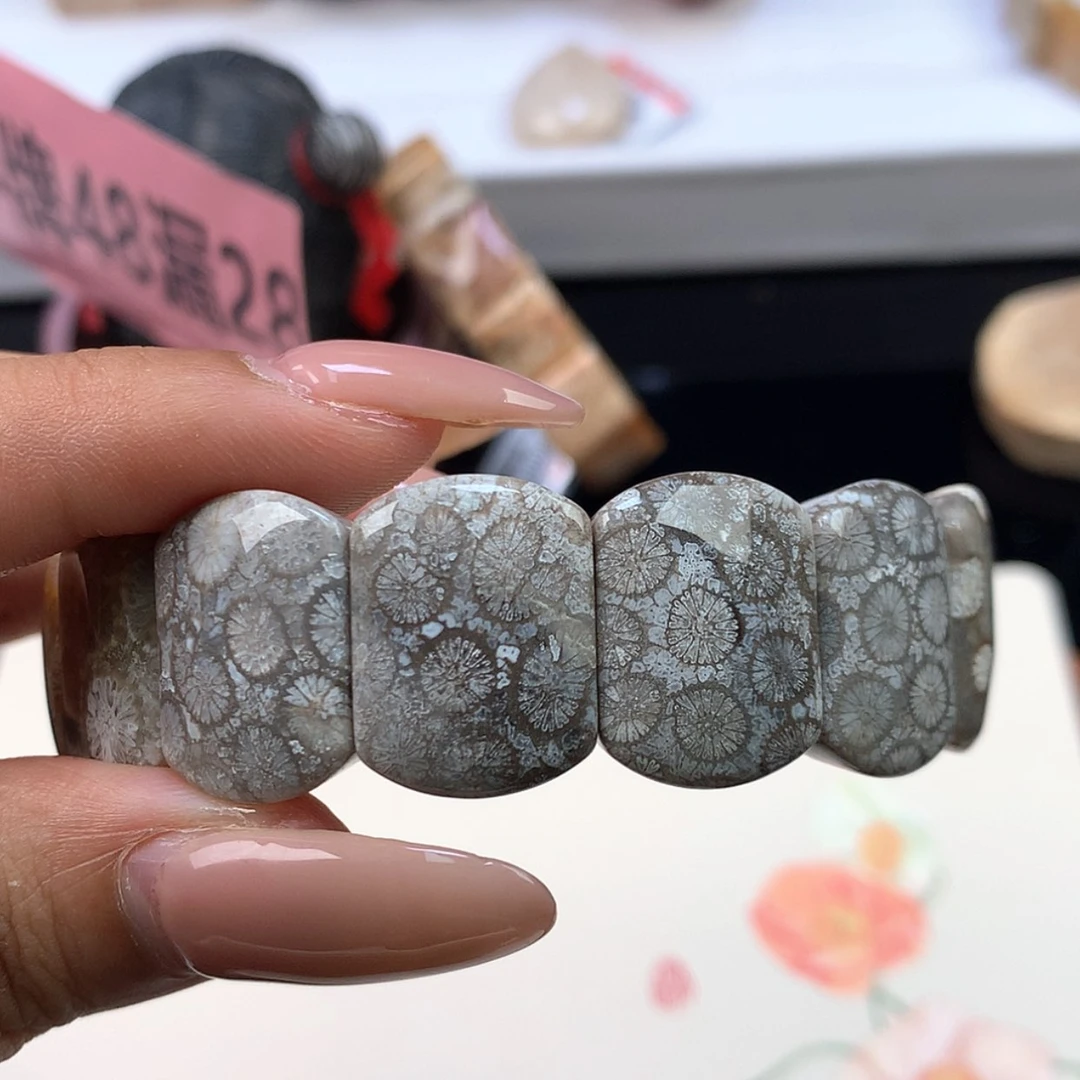 【闪购商品】颈饰未镶嵌硅化珊瑚（珊瑚玉）捡****?