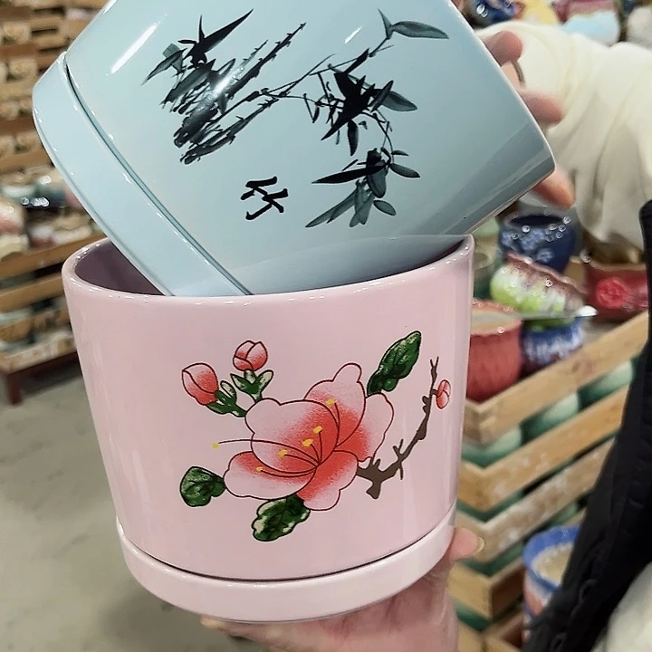 陶瓷陶瓷多肉植物花盆