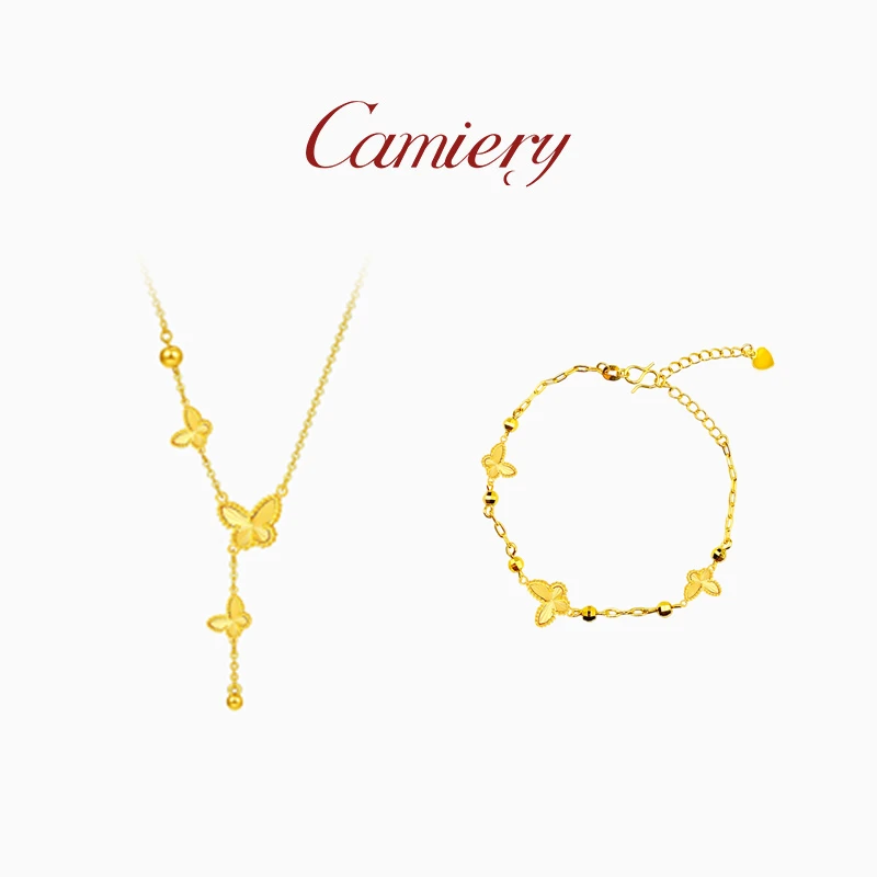 CAMIERY 国风轻奢蝴蝶项链精致百搭气质时尚QL