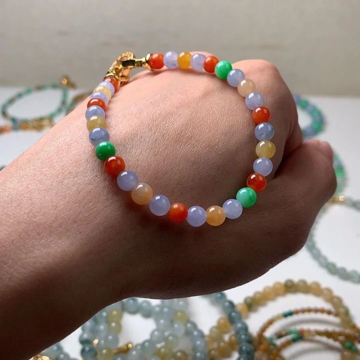 定制翡翠未镶嵌缅甸翡翠a货卡5.3