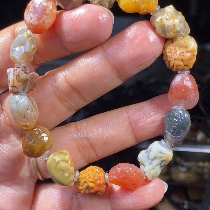 玛瑙/玉髓珠宝半成品未镶嵌