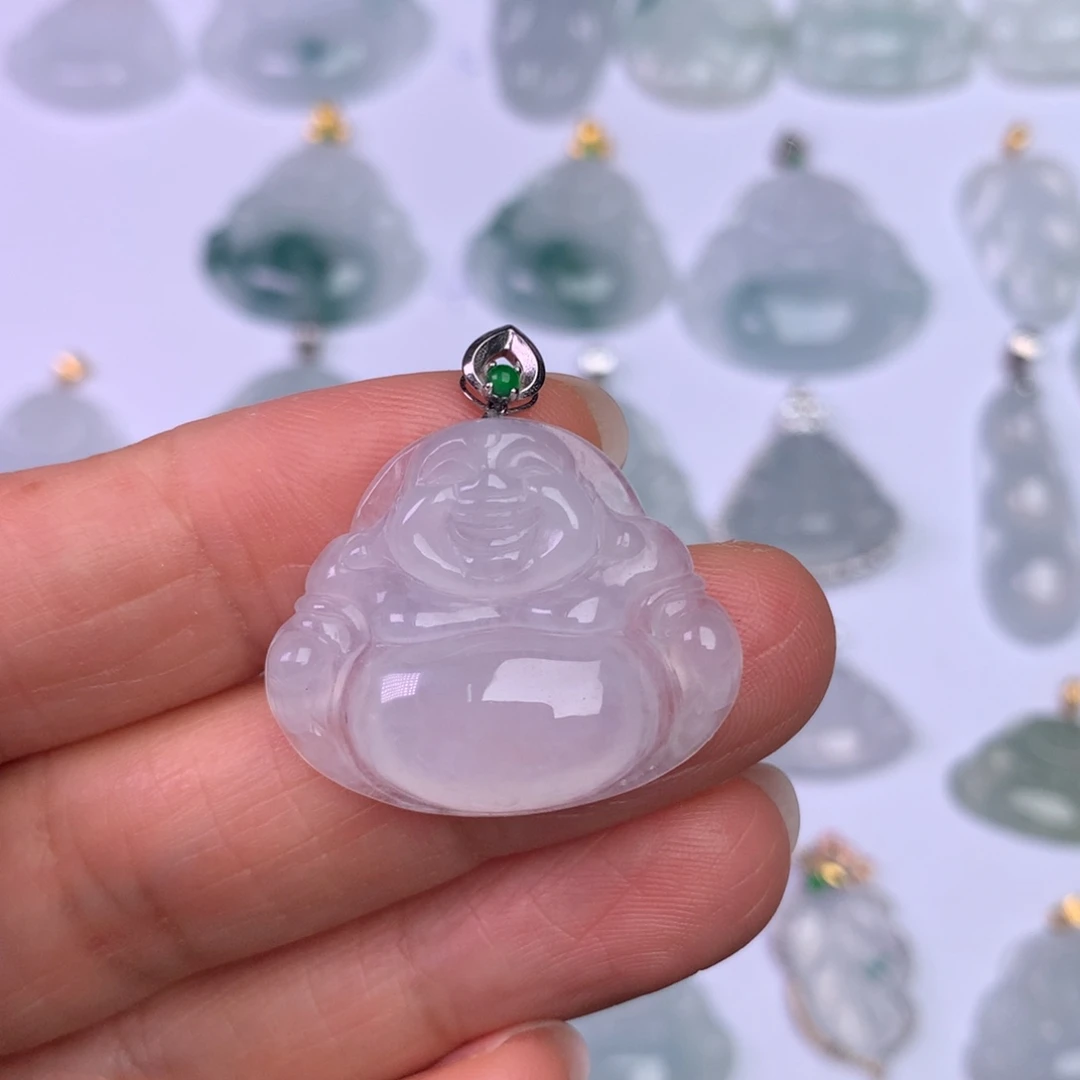 翡翠未镶嵌颈饰缅甸翡翠A货