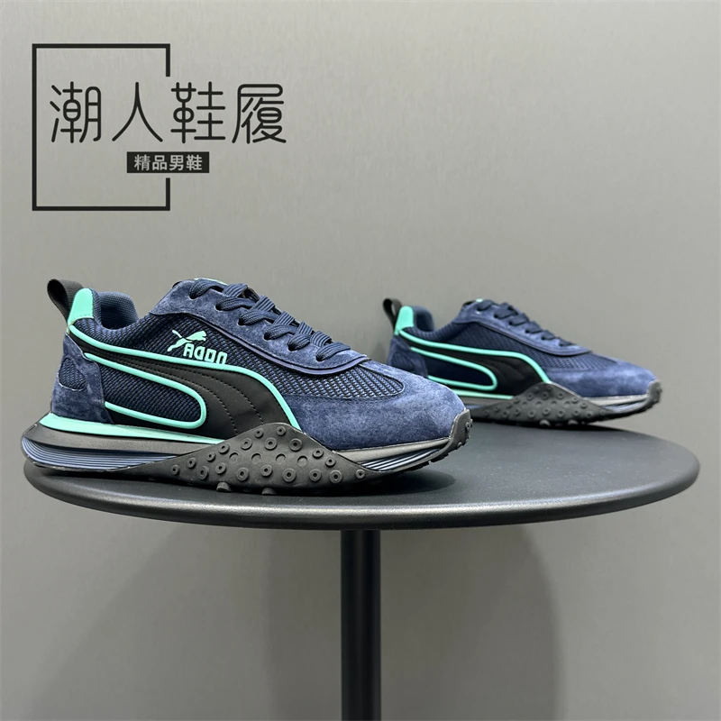 男鞋2025秋季新款厚底增高时尚阿甘鞋舒适百搭潮流低帮运动休闲鞋