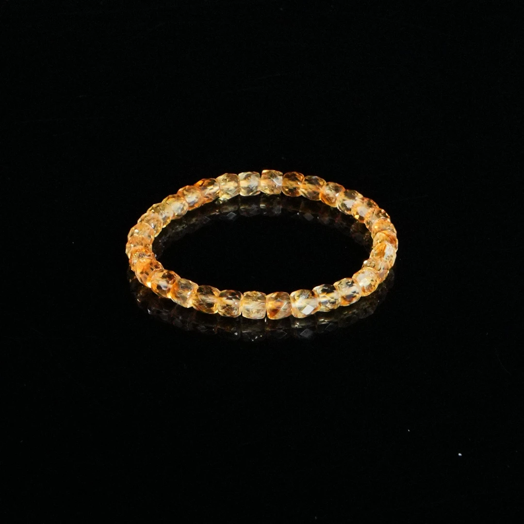 M1890 黄塔晶切面手串 12.4g