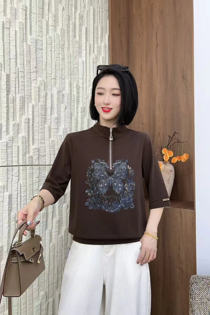 秋季新款时尚百搭卫衣女士休闲减龄显瘦长袖上衣