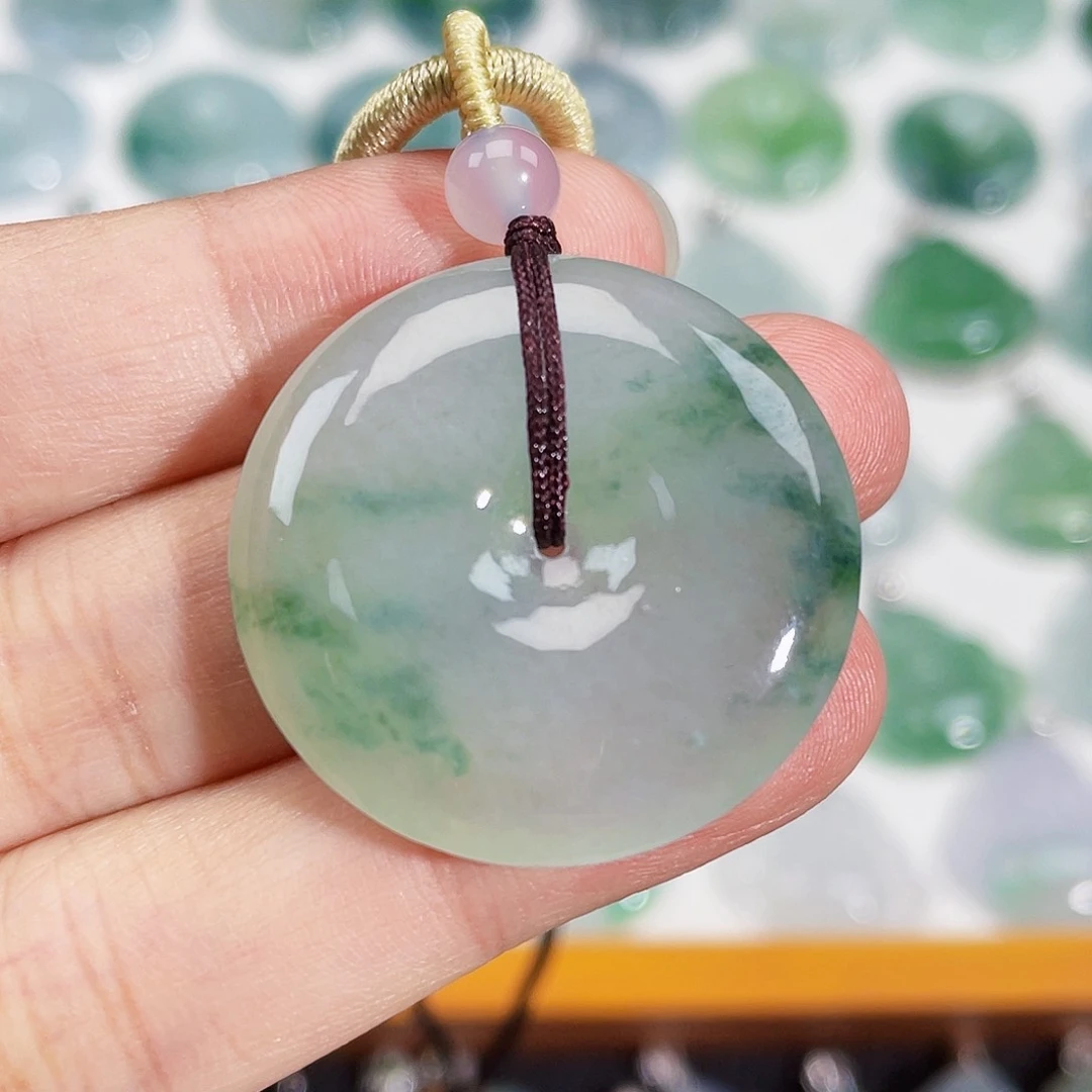 颈饰未镶嵌翡翠吊坠