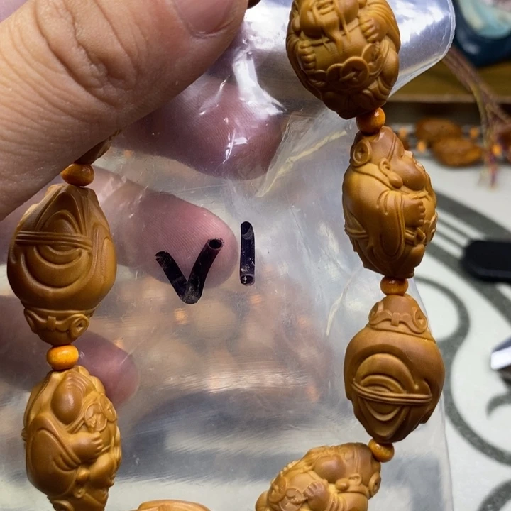 橄榄核手串/手链橄榄核雕工艺手串