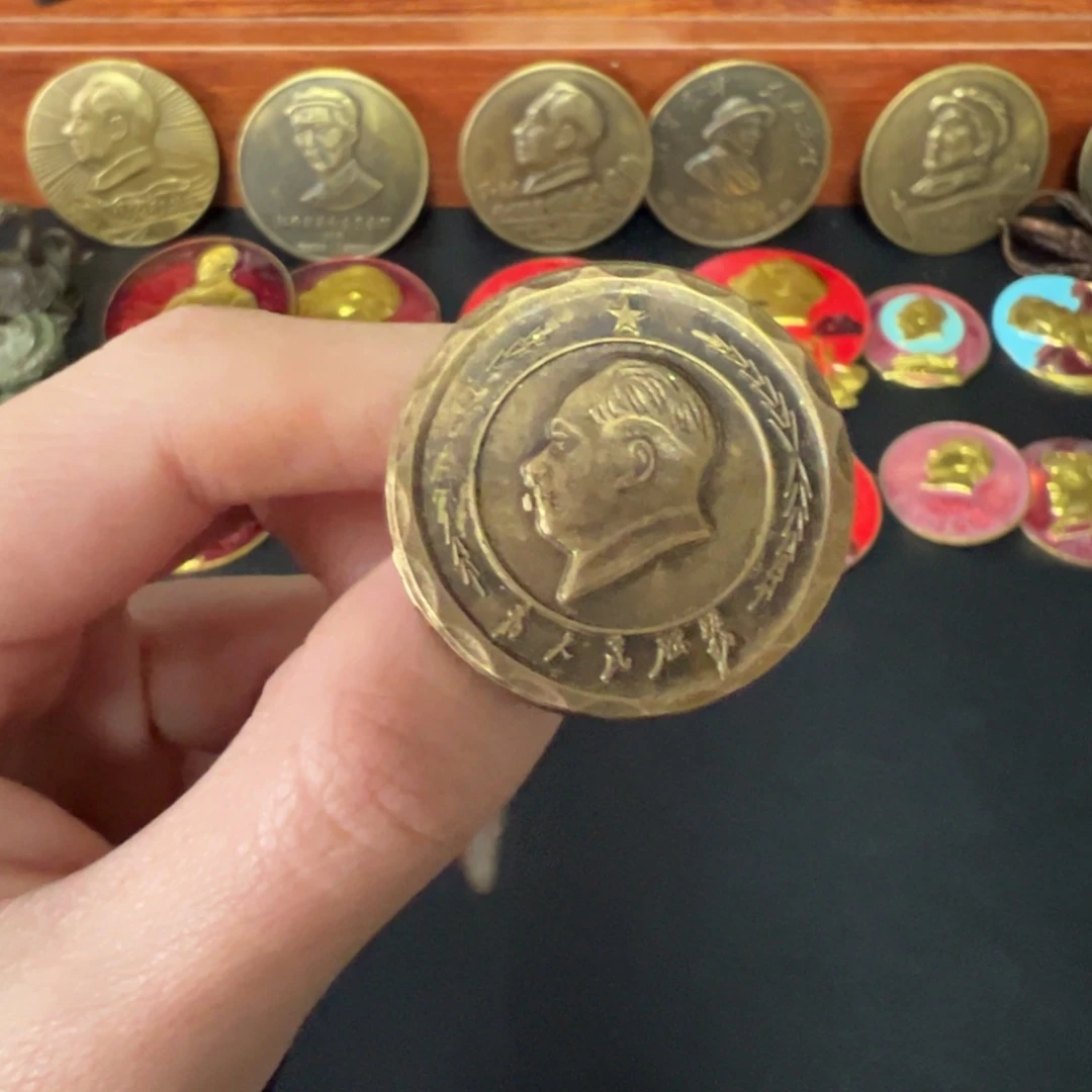 金属黄铜铜章链接