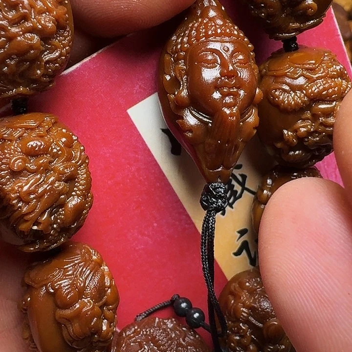 橄榄核手串我是真的