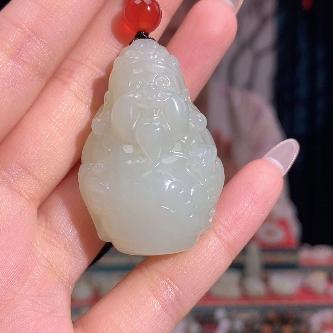 颈饰未镶嵌和田玉