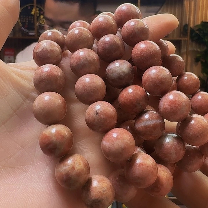 蛇纹石玉手串未镶嵌