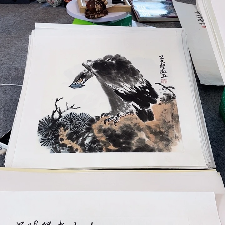 国画张圣敏先生纯手绘作品