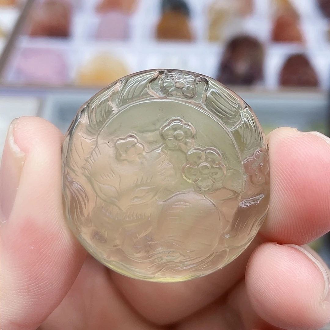 水晶吊坠(不含链)未镶嵌