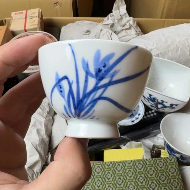 瓷片回流 精美的瓷器