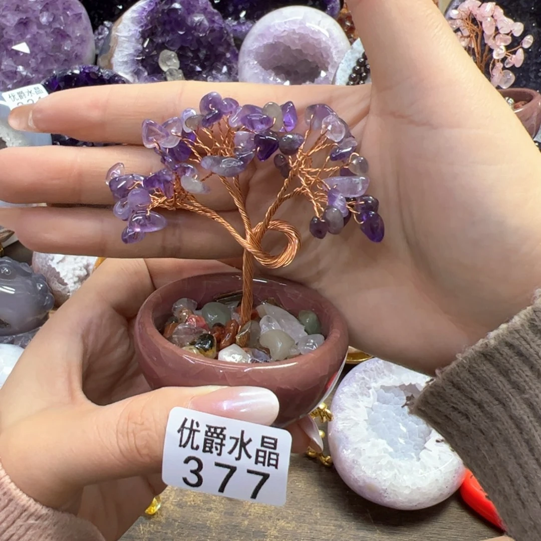 未镶嵌大型摆件（非配饰）紫晶377