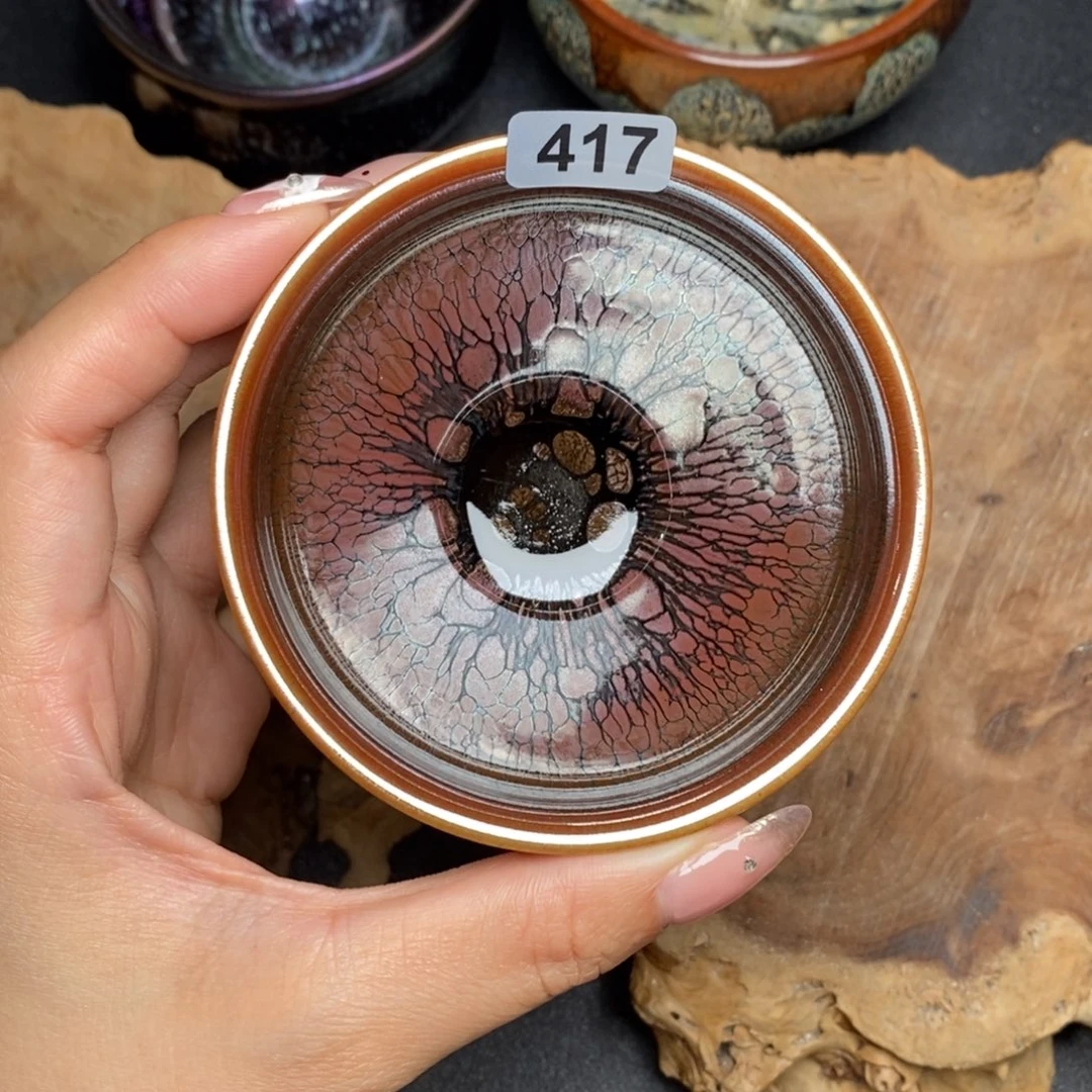 茶盏建窑建盏主人杯417