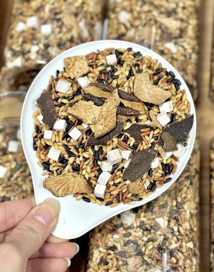 陈皮茯苓炒米茶 250/瓶