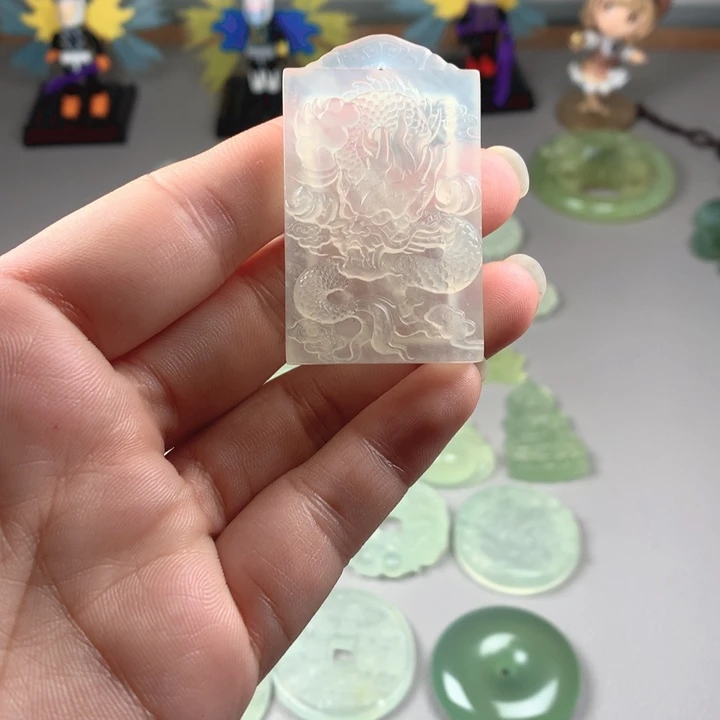 岫玉未镶嵌吊坠(不含链)