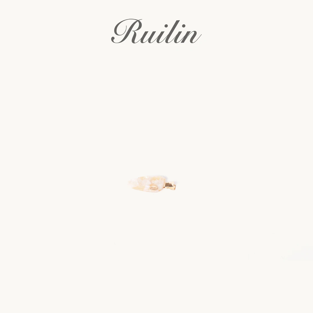 RUILIN【520】【金色海浪】新款时尚精致可爱醋酸小压夹