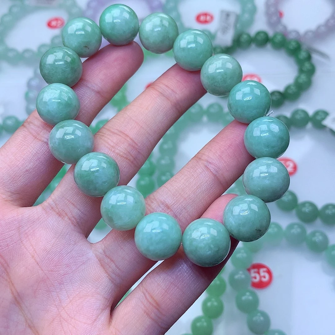 翡翠未镶嵌毛衣链