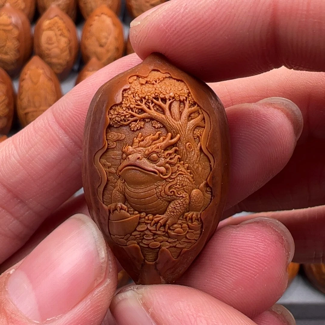 【闪购商品】手串橄榄核湖****司金蟾2