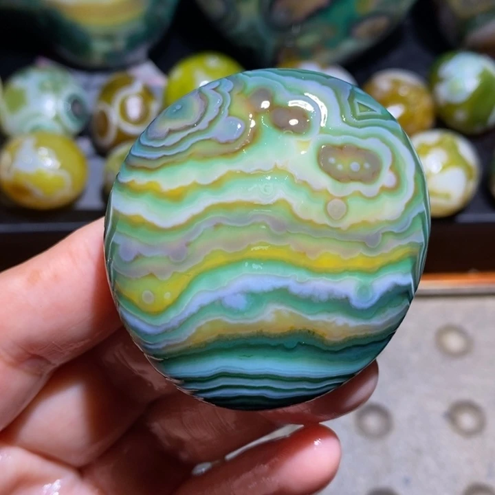 未镶嵌玛瑙/玉髓珠宝半成品30