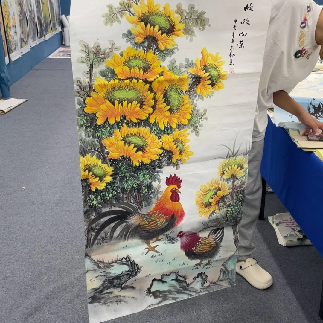 国画手绘国画欣赏一下