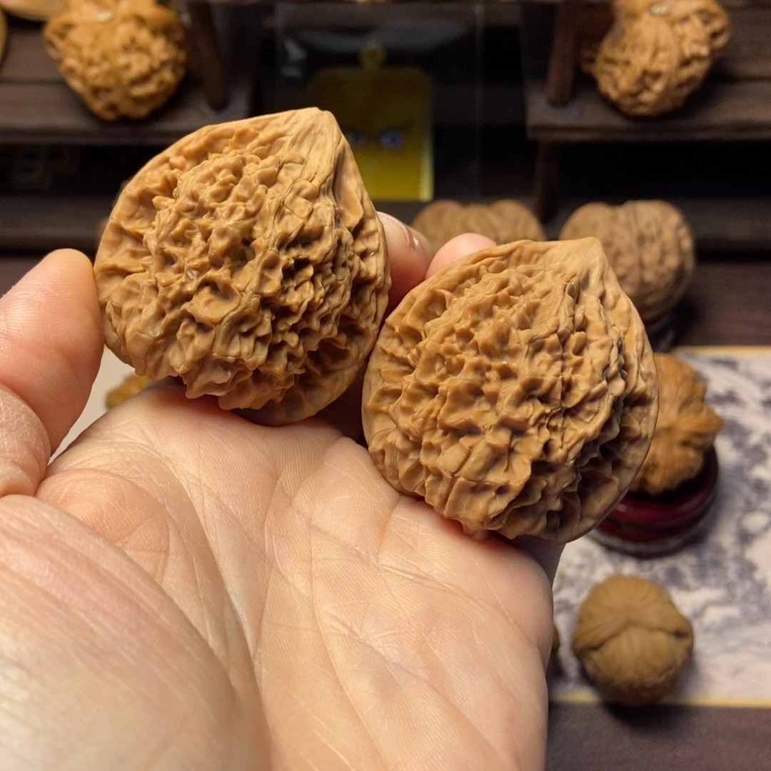 文玩核桃把件大官帽尺寸45